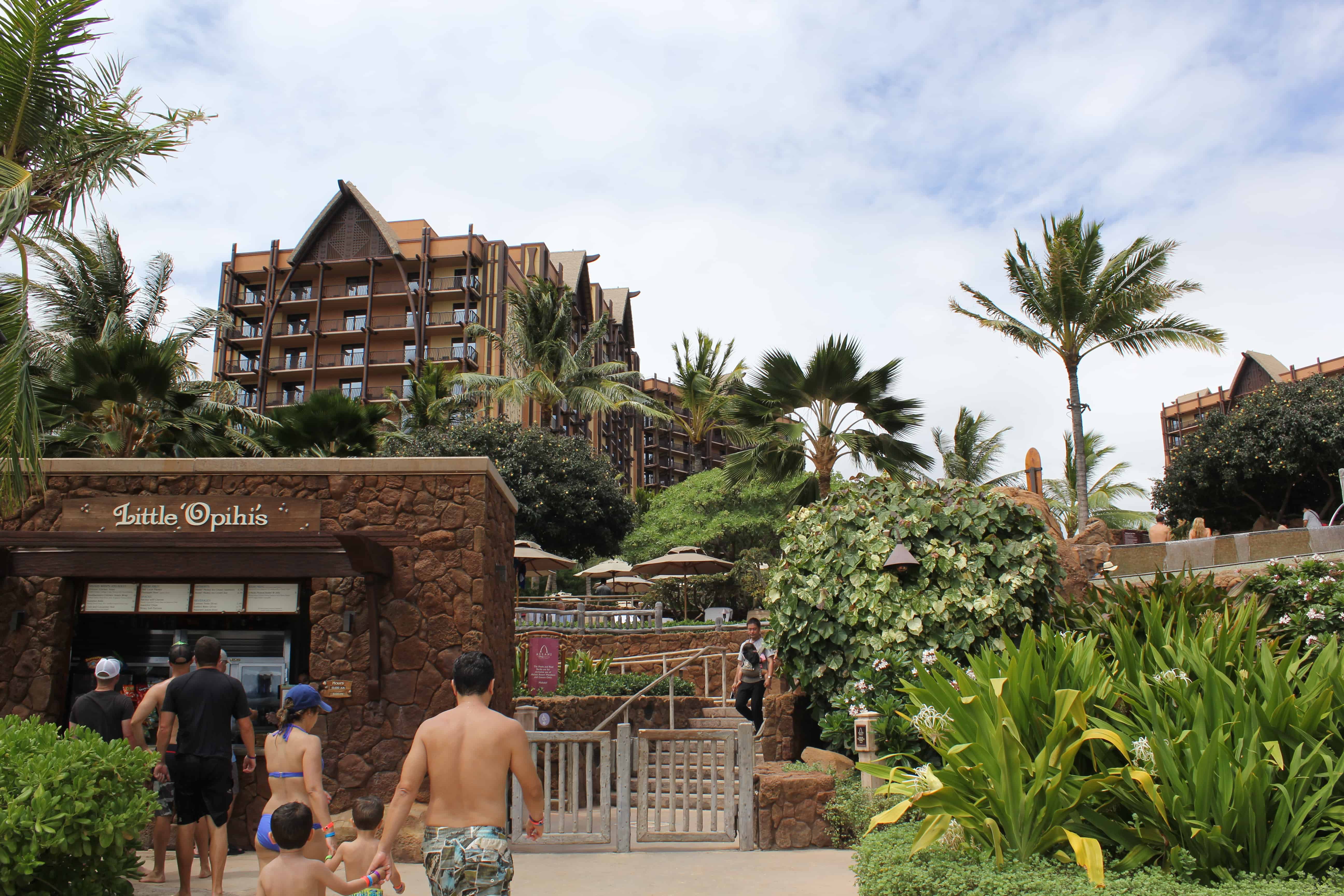Beach looking at Resort