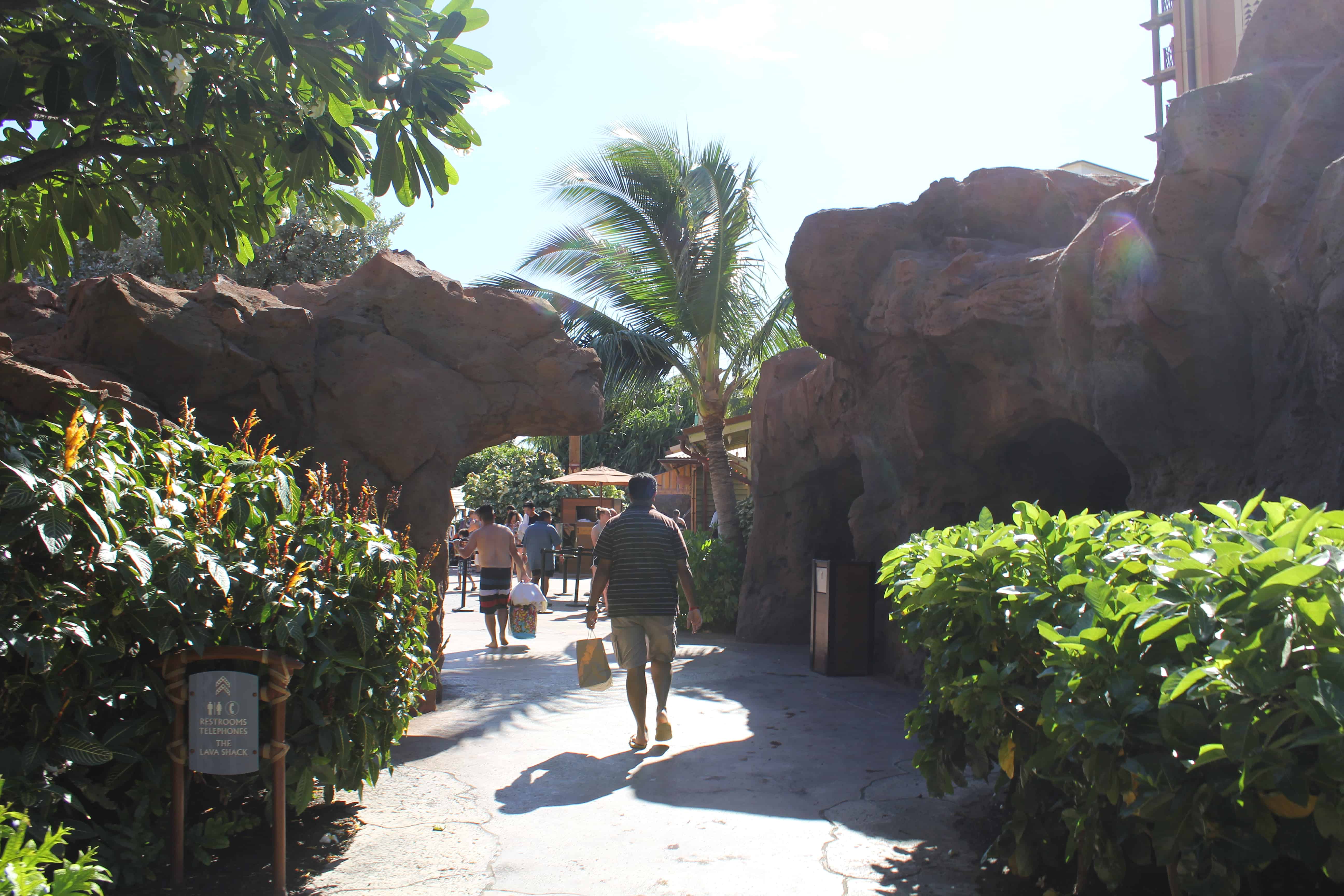 Path towards Lava Snacks