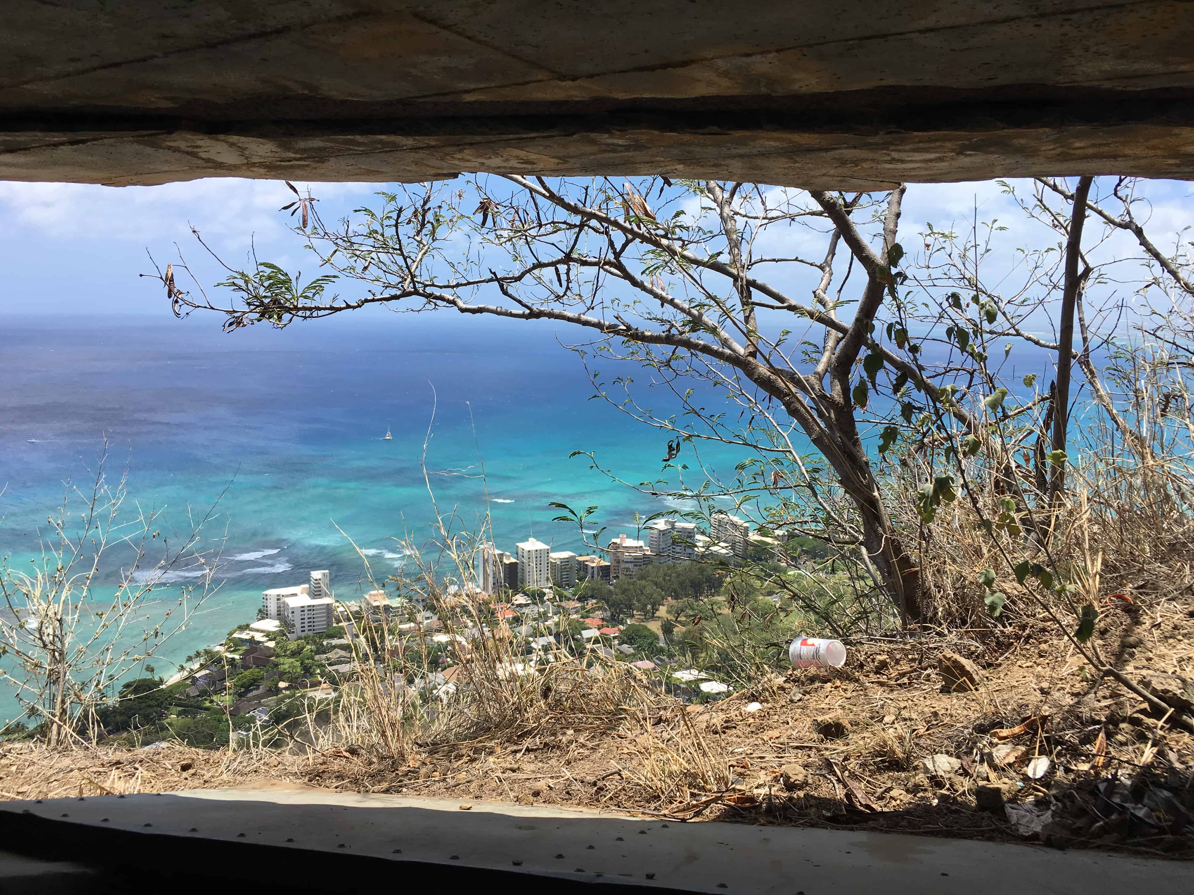 Through gun ports