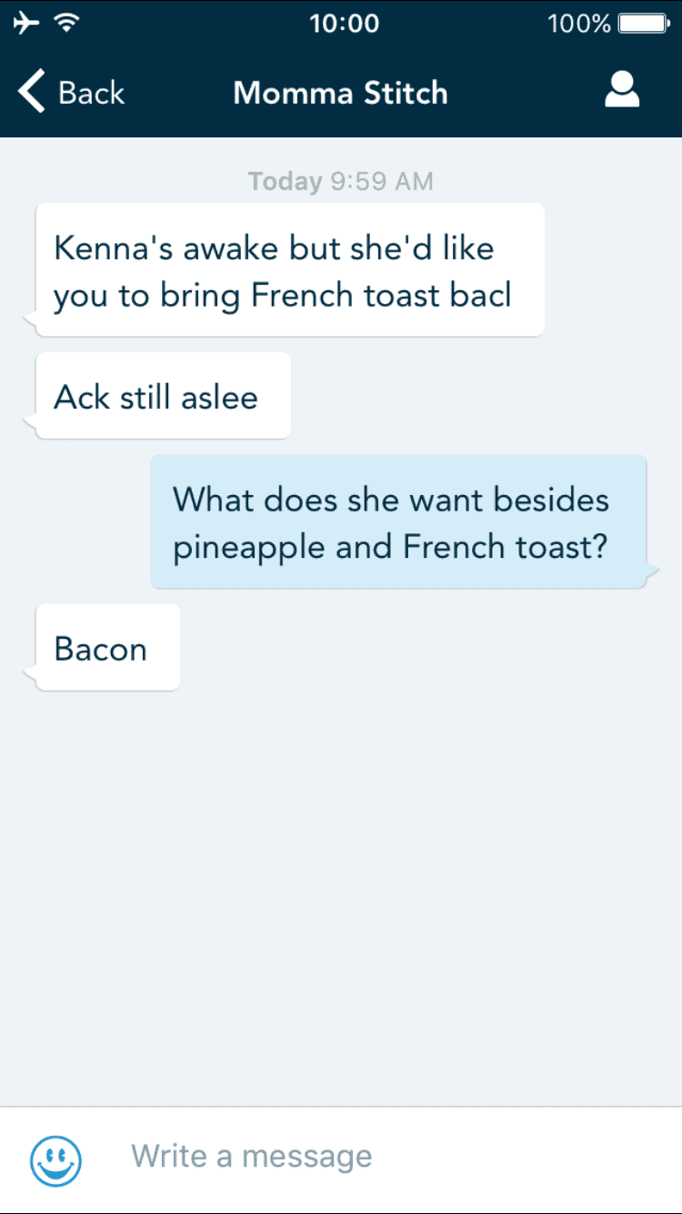 Sample Chat