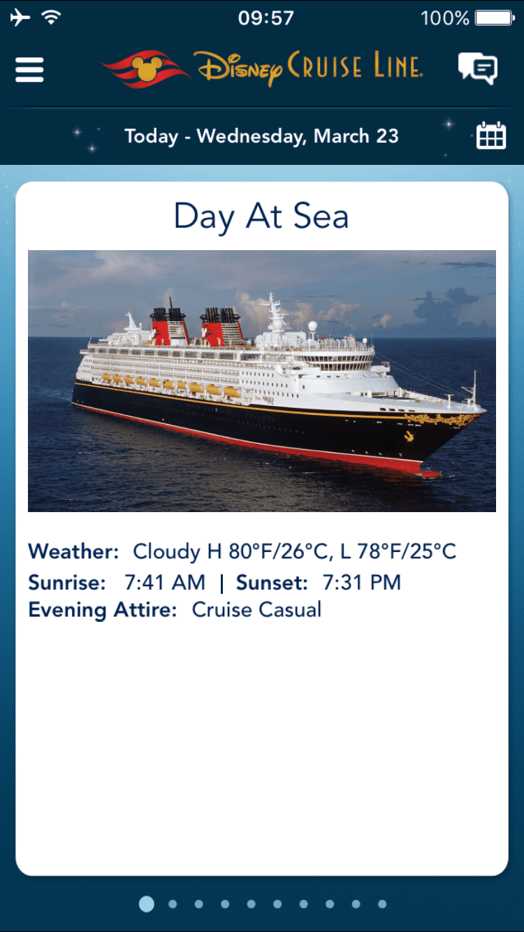 At Sea