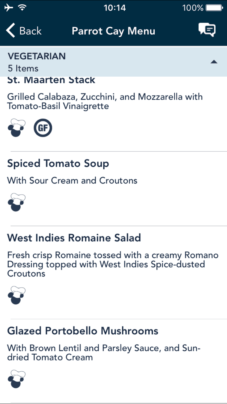 Vegetarian Entrees