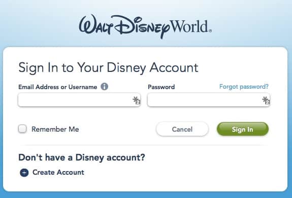 Login Screen