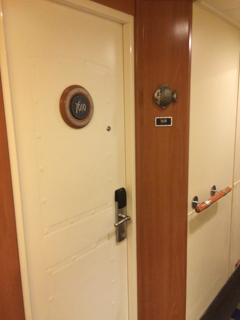 Room 7610 on the Disney Wonder