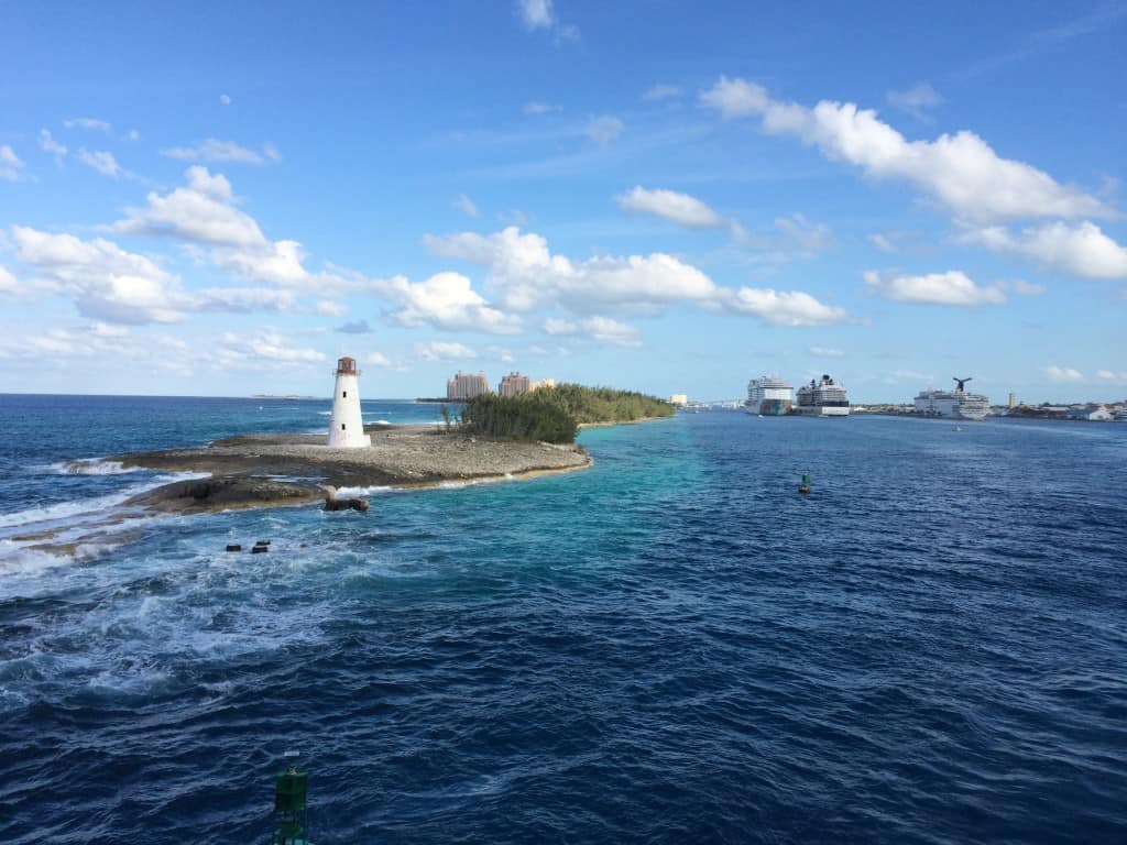 Sailing Out of Nassau