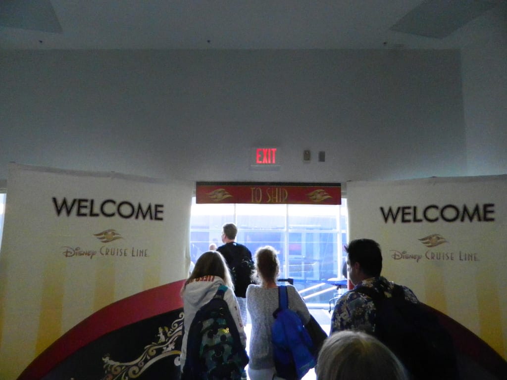 Walkway from Terminal to Ship