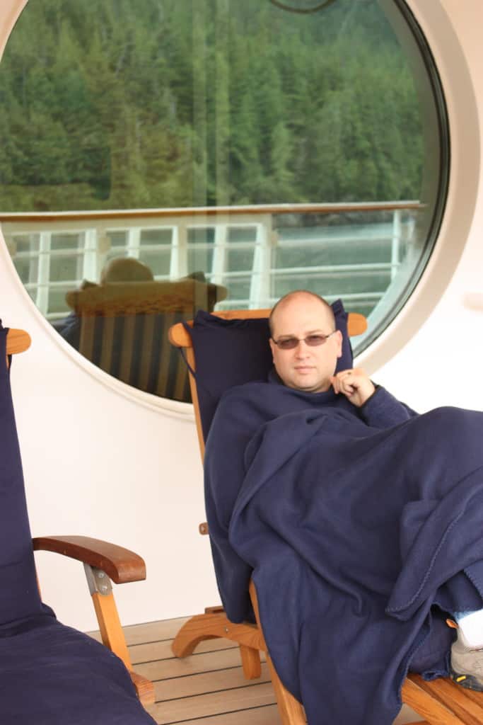 Bundled up on Deck 4