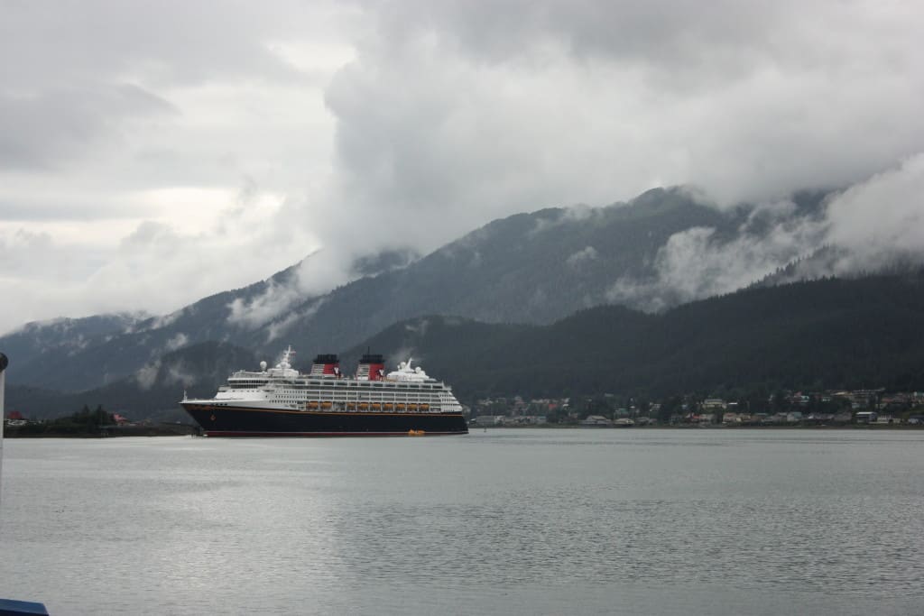Disney Wonder in Juneau