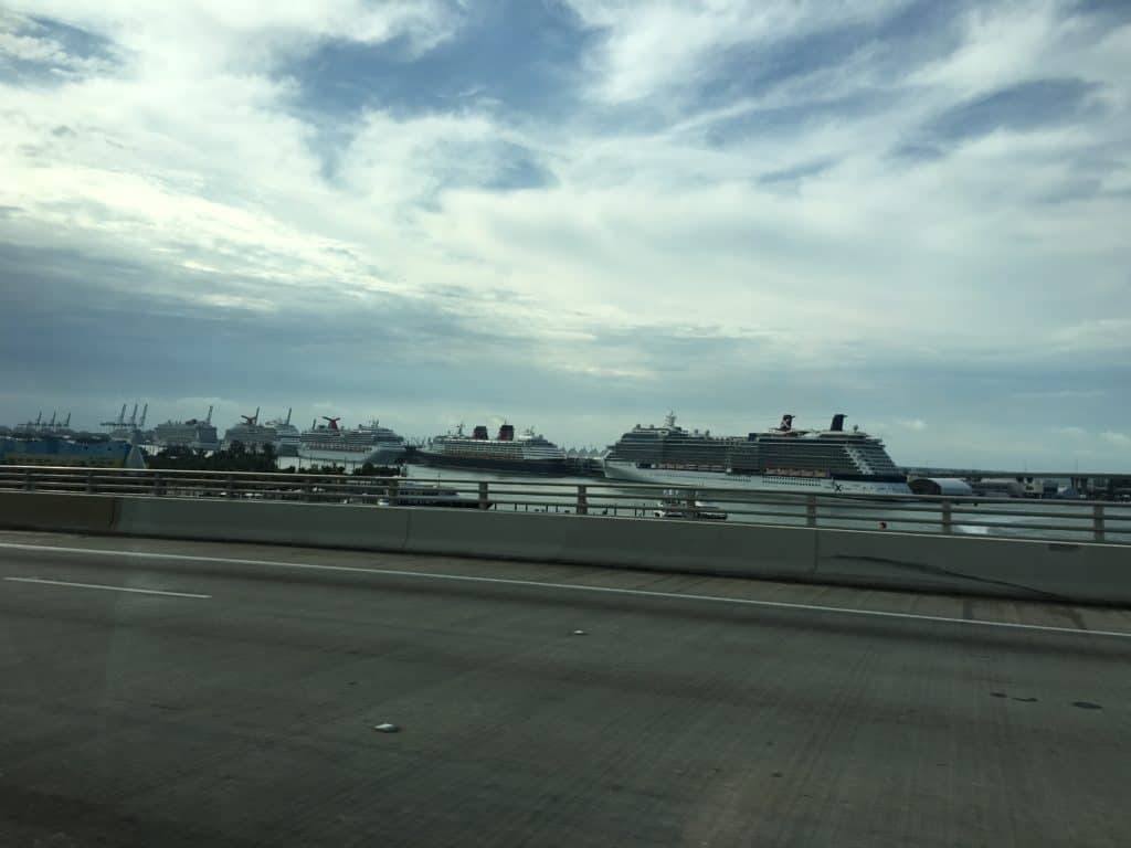 Disney Wonder at the Port of Miami!