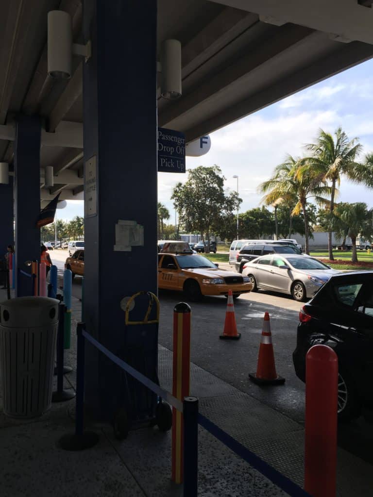 Drop off at Port of Miami Terminal