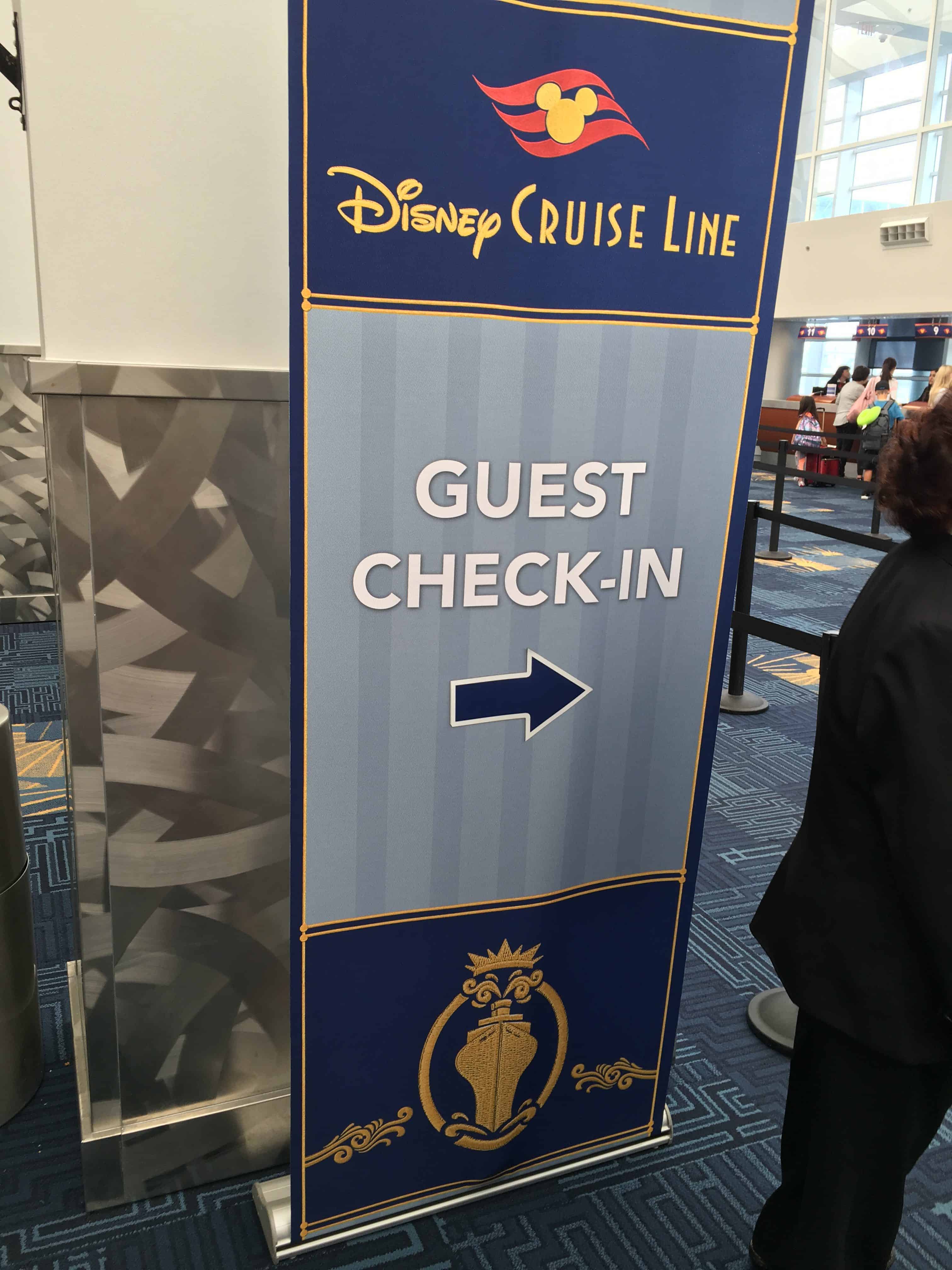 Disney Cruise Line Boarding Process – Back to the Mouse