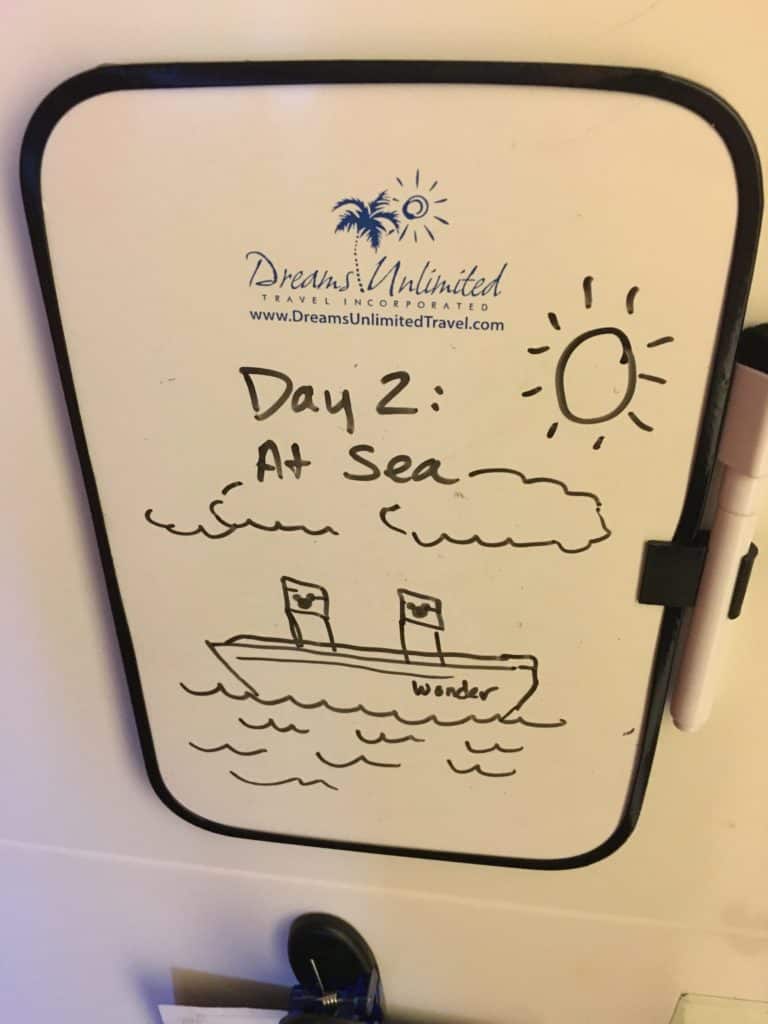 Day 2: At Sea