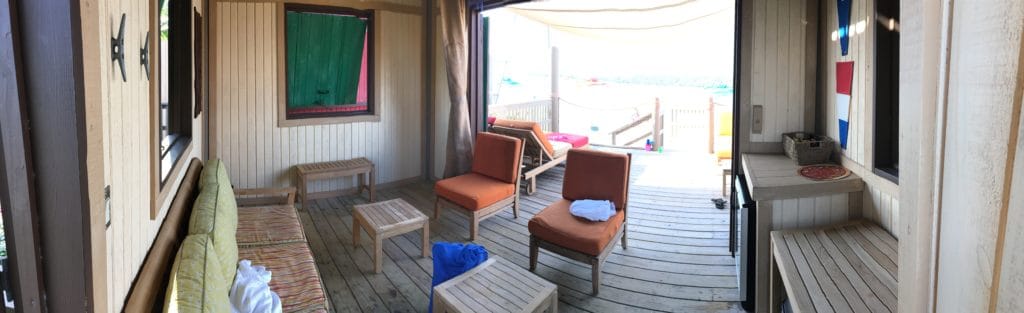 Panoramic of Cabana 19