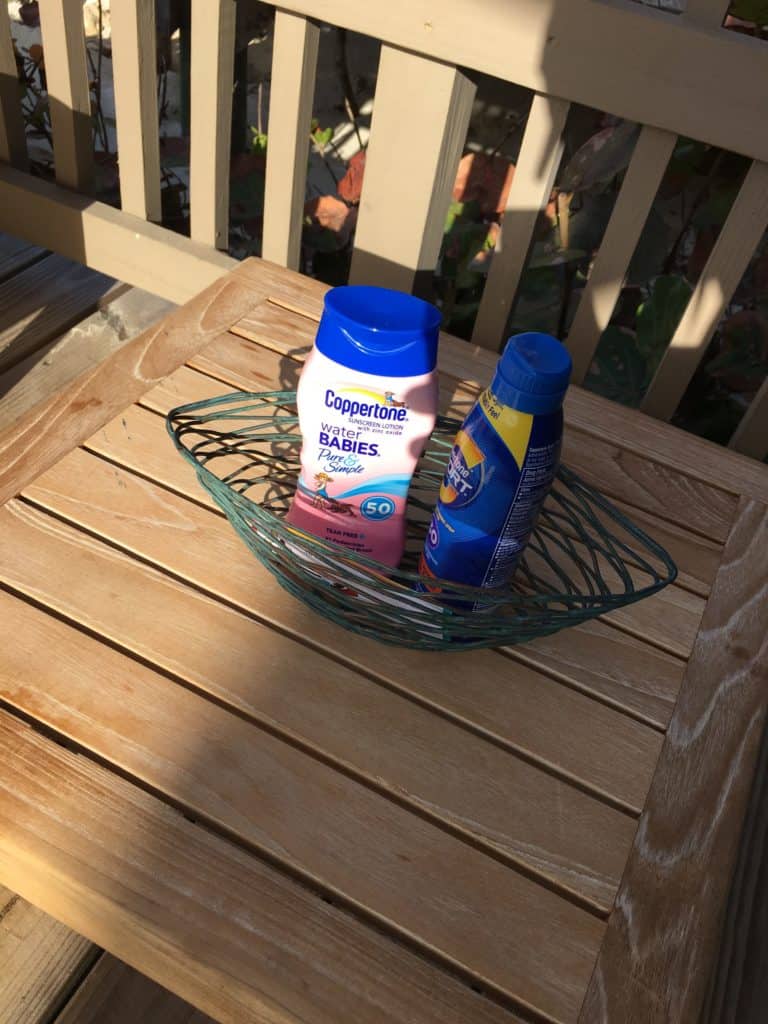 Complementary Sunscreen