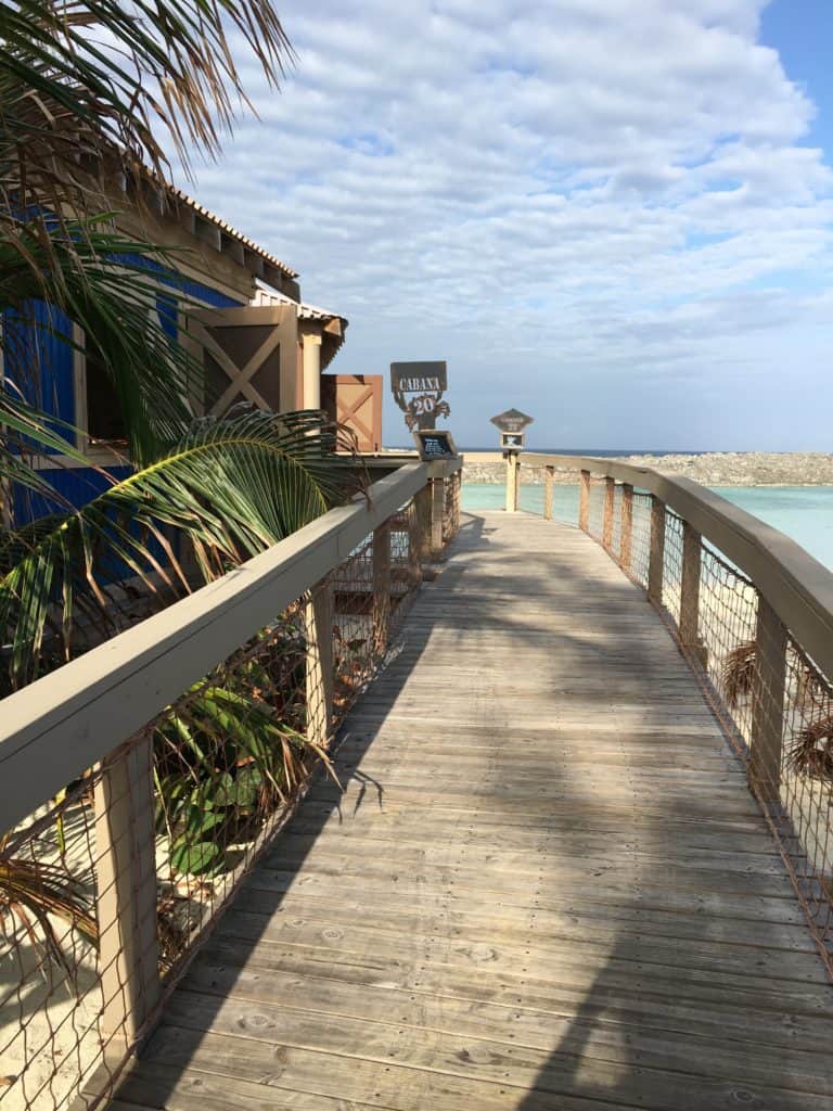 Entrance to Cabana 20