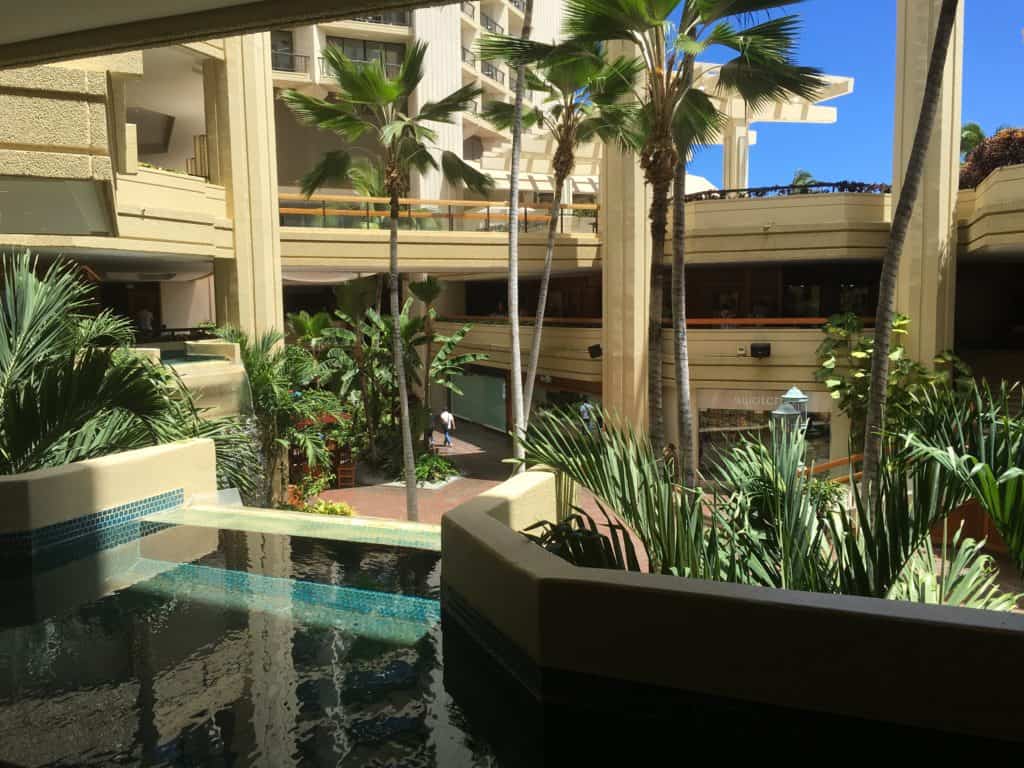 Lobby of the Hyatt Regency Waikiki Resort & Spa