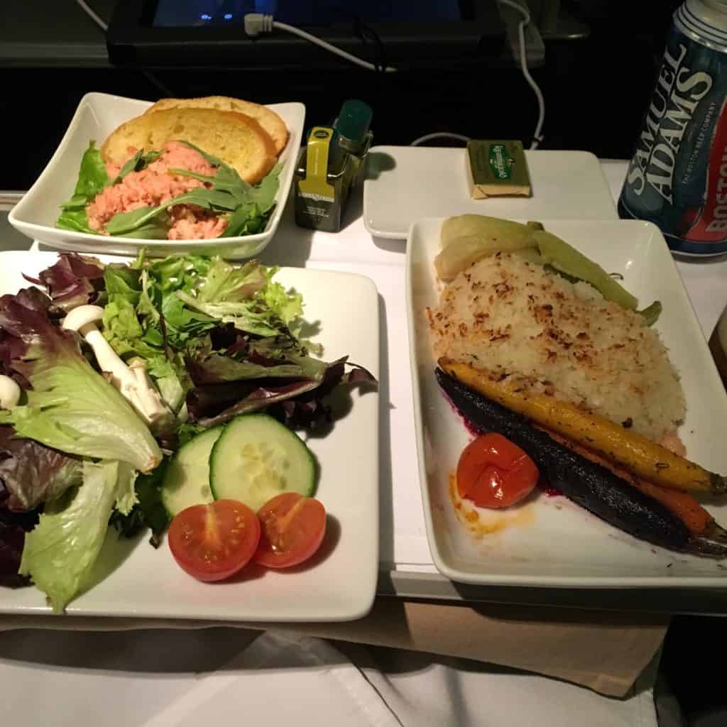 Dinner on the way home