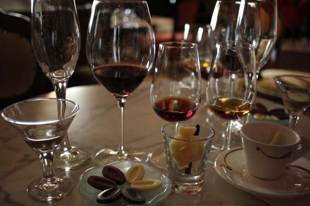 Setup for Tasting