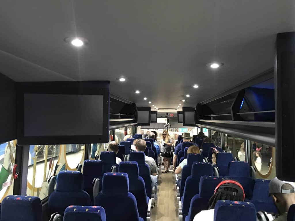 Disney Cruise Line Bus (Inside)
