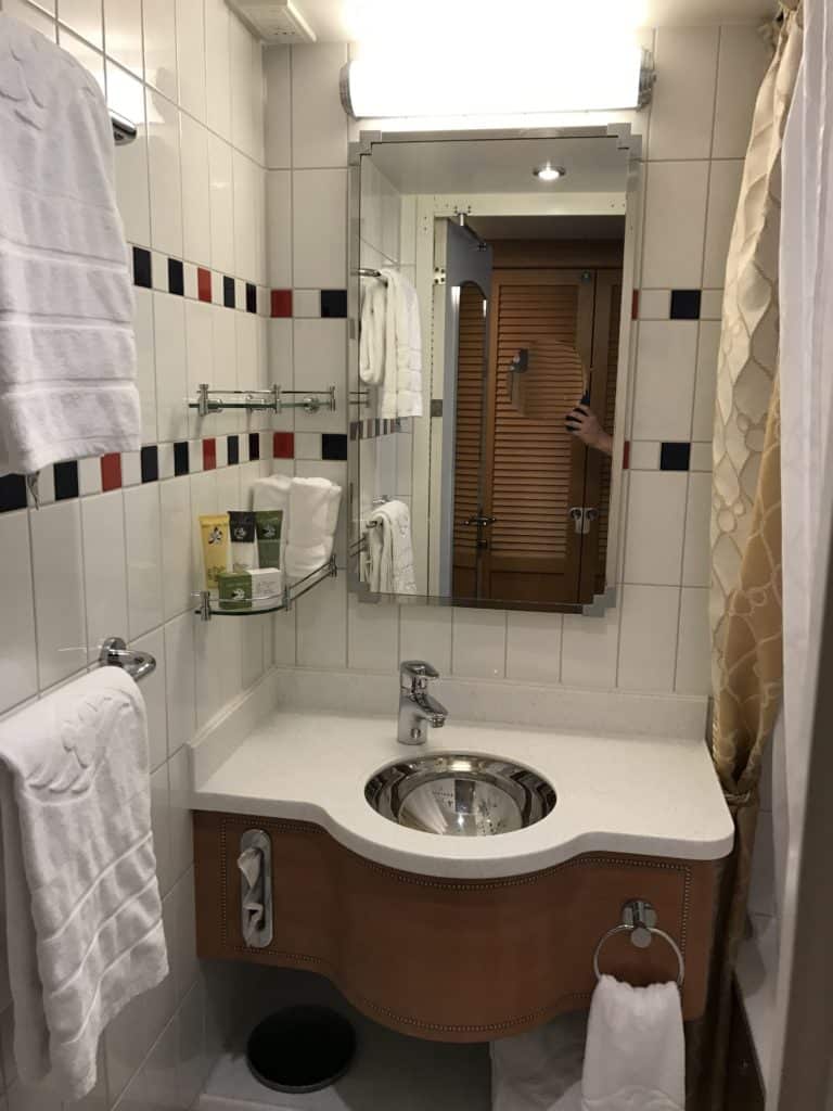 Split Bathroom with Shower and Sink