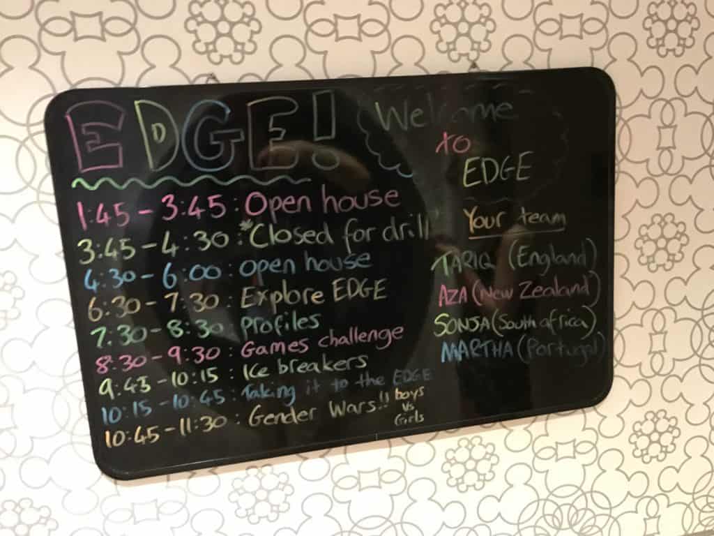 First Days Activities in the Edge