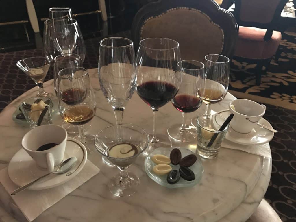 Setup for Tasting