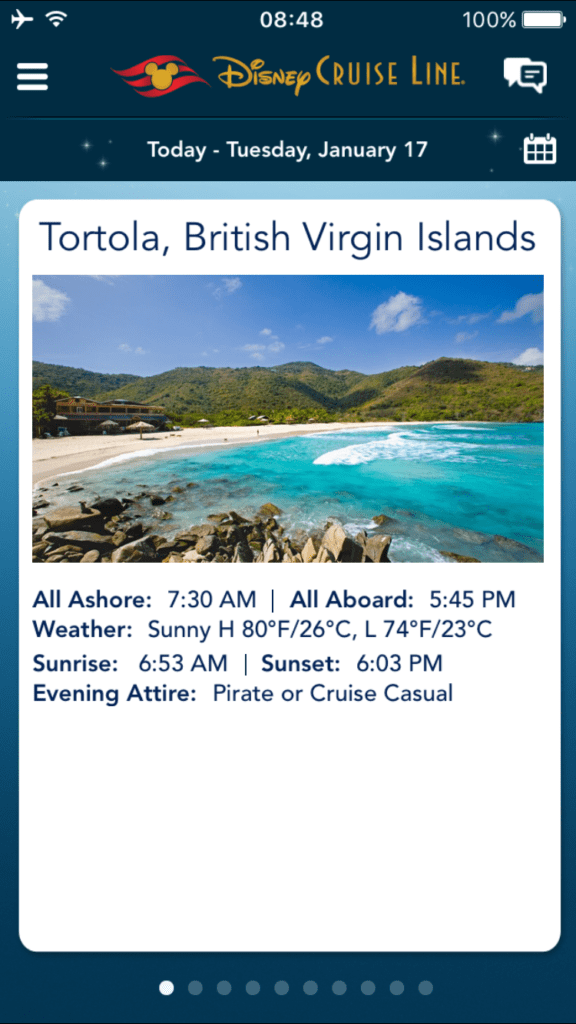 Navigator Description of Tortola