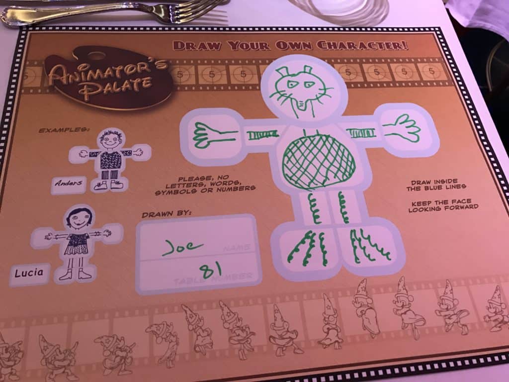 Animator's Palate Template