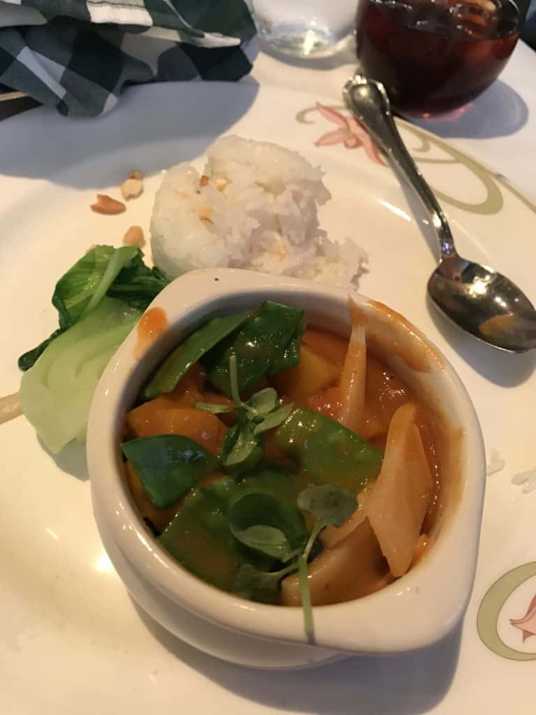 Vegetarian Option (Curry)