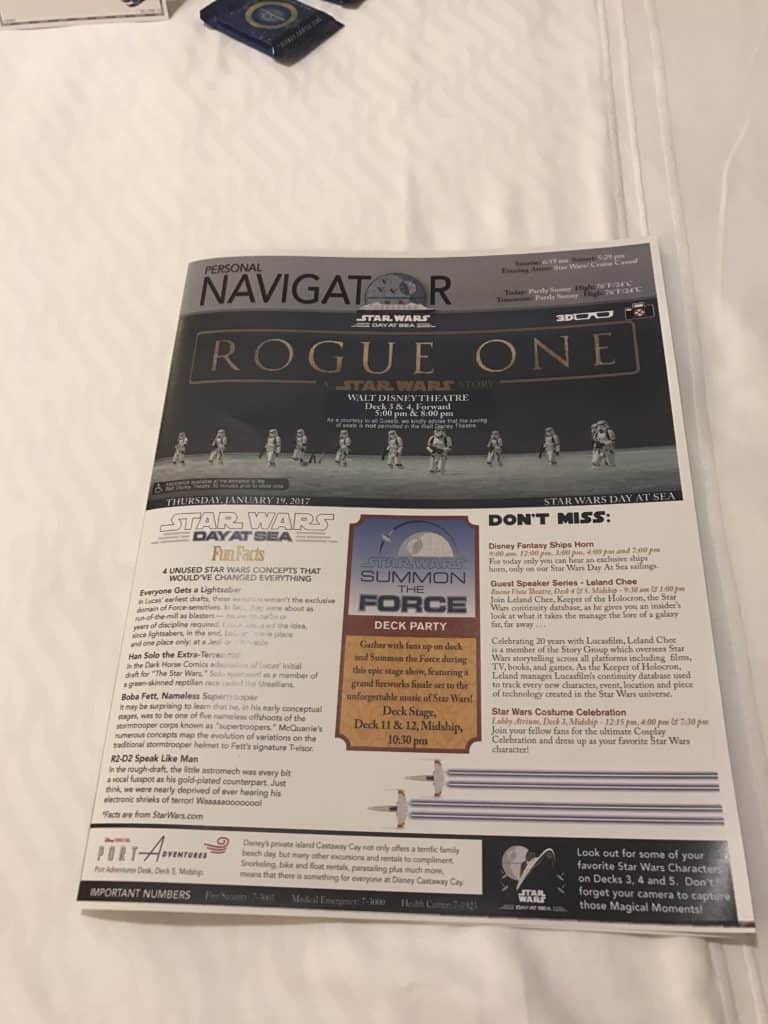 Star Wars Day At Sea Navigator