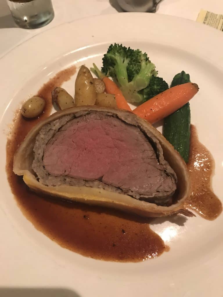 Roasted Fillet of Beef Wellington