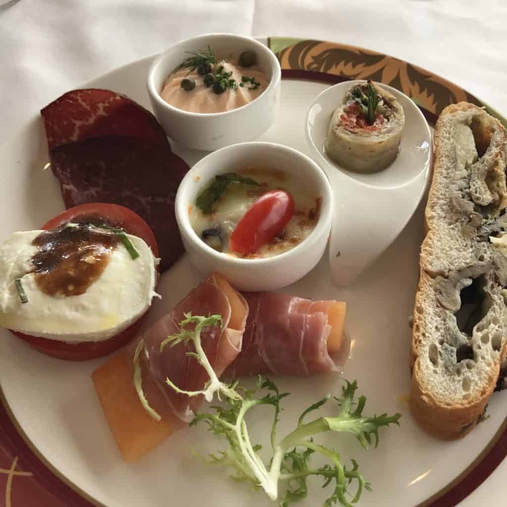 Selection of Buffet Items