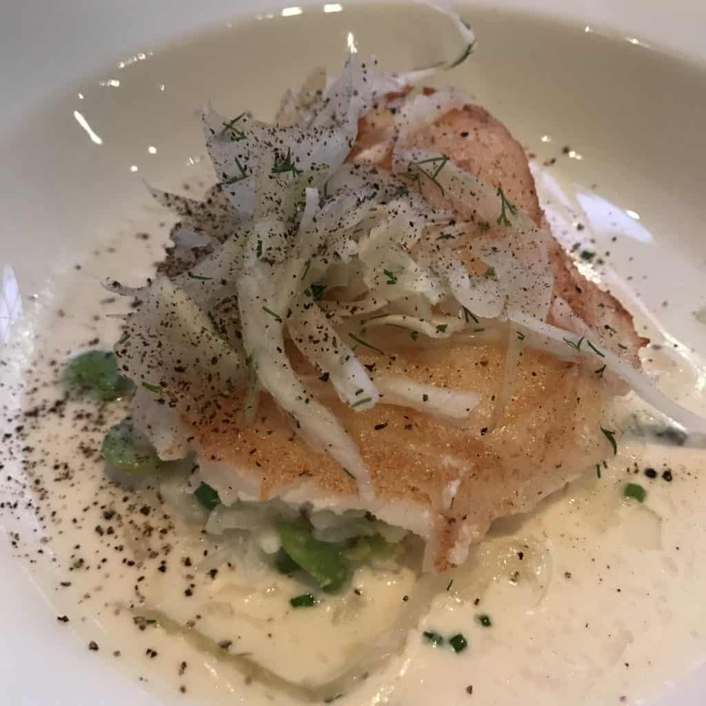 Pan Seared Sea Bass