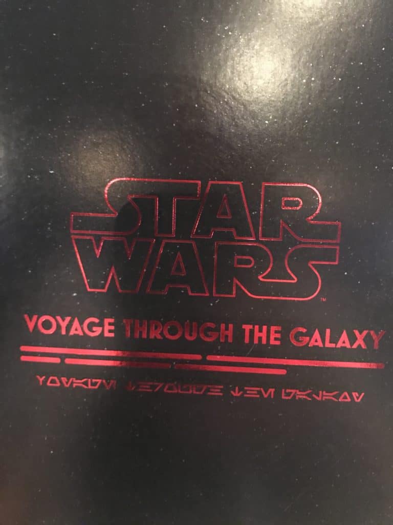 Star Wars Day At Sea Dessert Menu