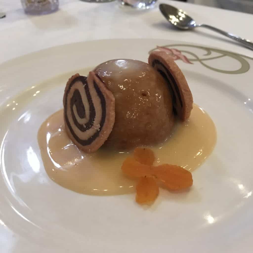 Princess Leia's Warm Apricot Pudding