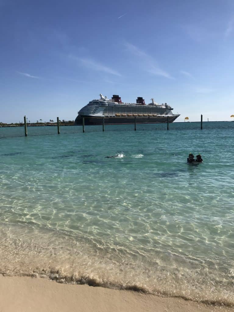Stingray Area on Castaway Cay