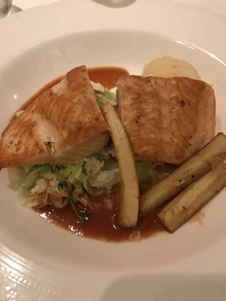 Roasted Salmon Steak