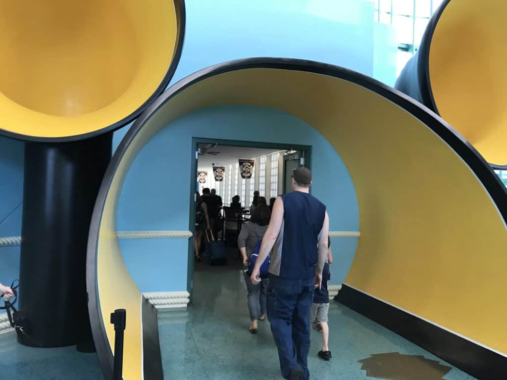 Giant Mickey Ears at Port Canaveral