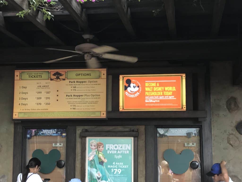 Animal Kingdom Ticket Line