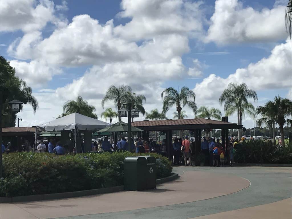 Security Lines at Animal Kingdom