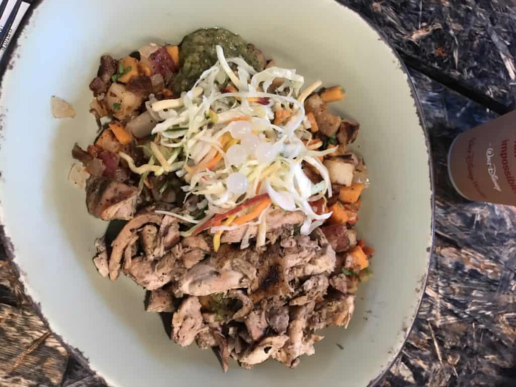 Chicken Protein with Sweet Potato Base