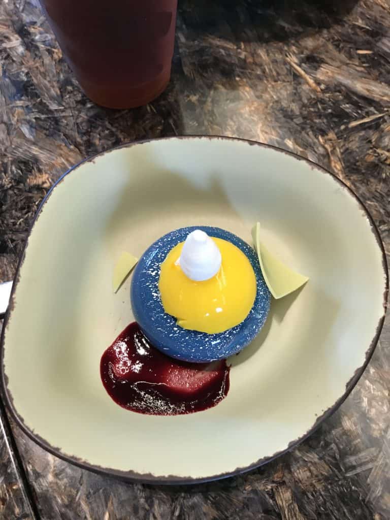 Blueberry Cream Cheese "Cake"