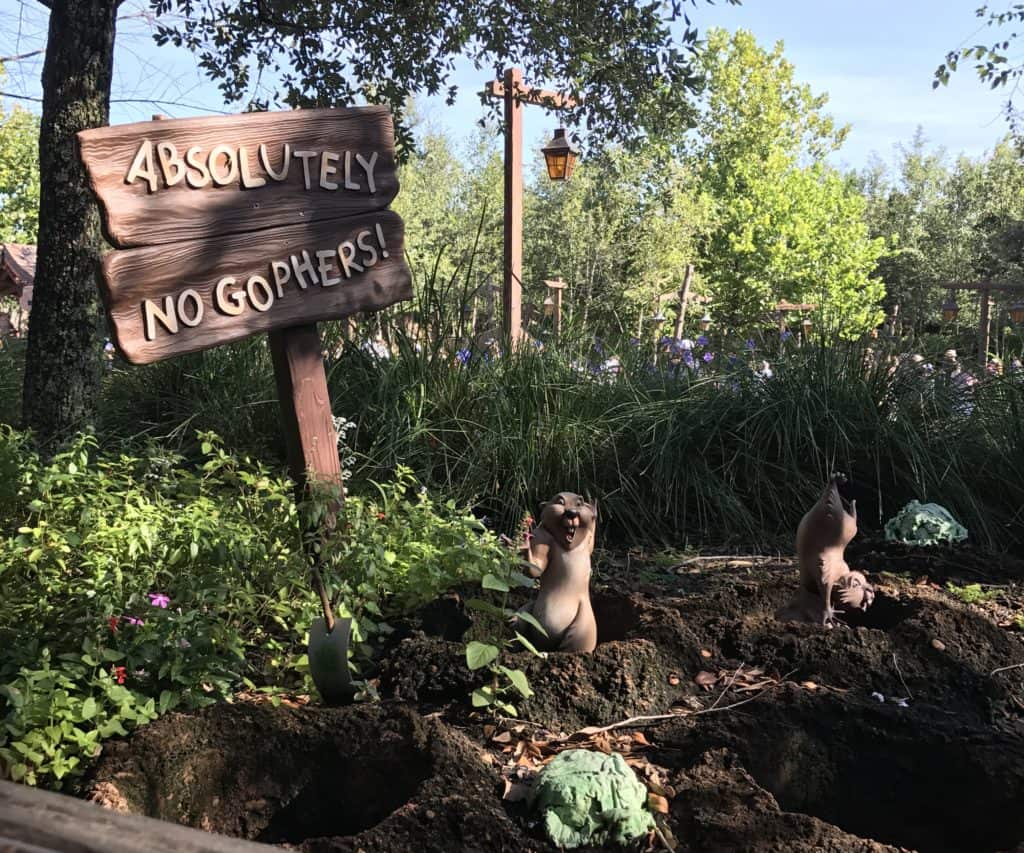 Gophers from Winnie the Pooh's Garden