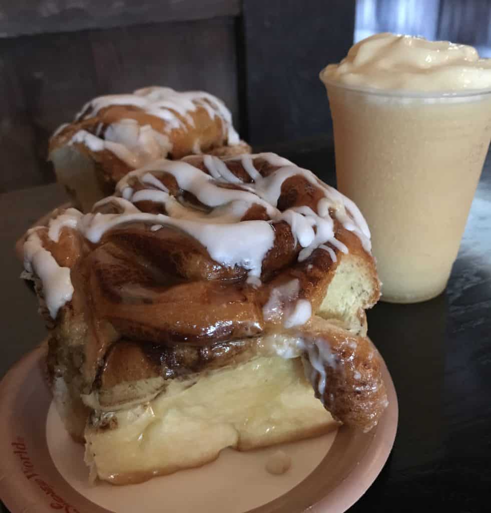 Cinnamon Buns from Gaston's Tavern