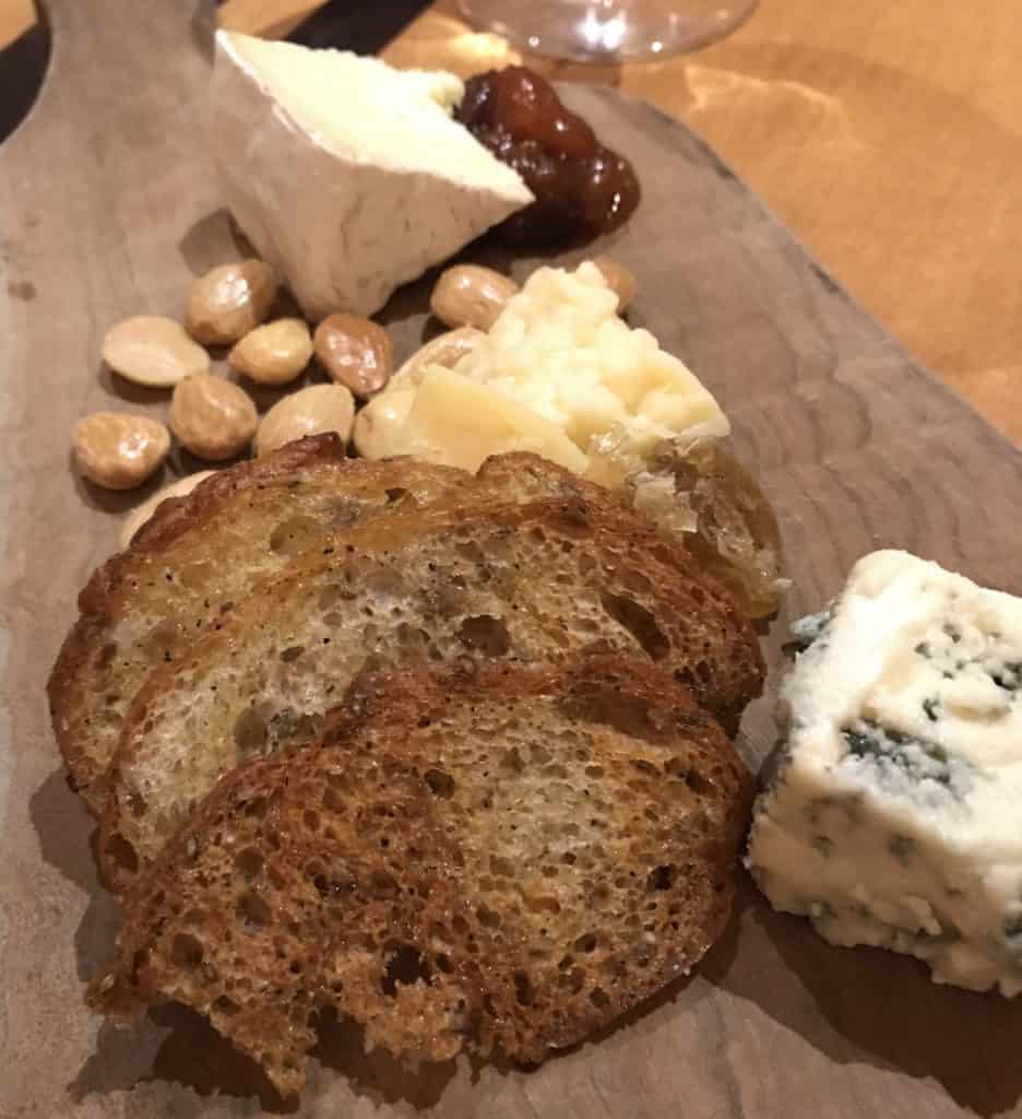 Cheese Platter at the Wave