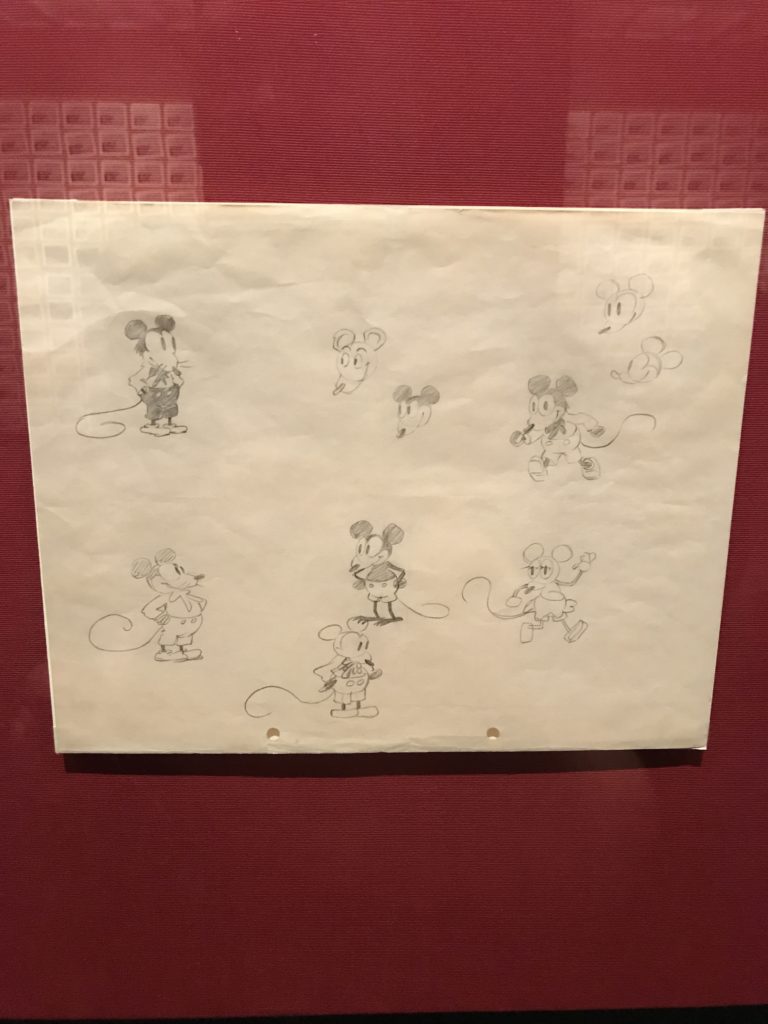 Original Mickey Mouse Sketches