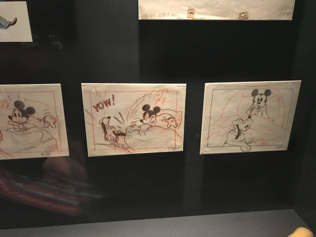 Mickey and Pluto Sketches