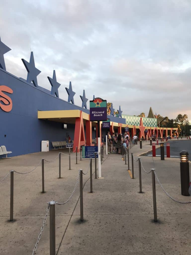 Bus Area at All-Star Movies