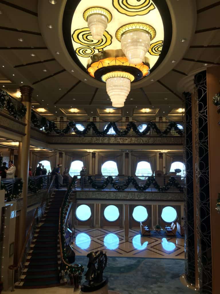 Atrium of the Disney Magic