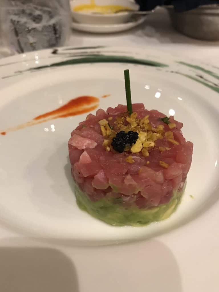 Ahi Tuna and Avacado Tower
